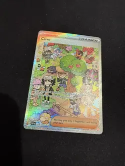 Pokemon Clive - Special Illustration Rare Holo SV: Paldean Fates 236/091 NM - Image 1