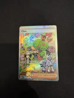 Pokemon Clive - Special Illustration Rare Holo SV: Paldean Fates 236/091 NM - Image 4