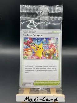 Pokemon Karte Celebration Fanfare Perayaan 374/S-P Promo NonHolo Exclusiv Sealed - Image 1