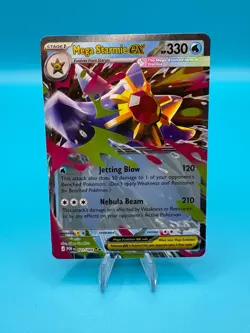 POKEMON - MEGA STARMIE EX - 021/088 DOUBLE RARE HOLO PERFECT ORDER - NM - Image 1