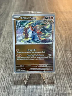 Pokemon TCG Slither Wing 107/182 Paradox Rift Stamped Best Buy Promo SEALED - Image 1