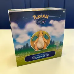 Pokemon GO Premier Deck Holder Box Dragonite VStar Collection Not Factory Sealed 820650870798 - Image 1