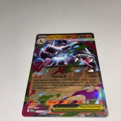 Pokemon Karte Mega Glurak X EX Fatale Flammen Deutsch NM - Image 1