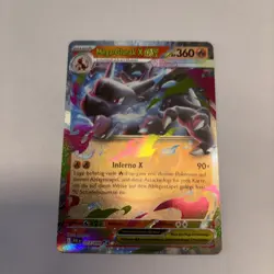 Pokemon Karte Mega Glurak X EX Fatale Flammen Deutsch NM - Image 2