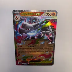 Pokemon Karte Mega Glurak X EX Fatale Flammen Deutsch NM - Image 3