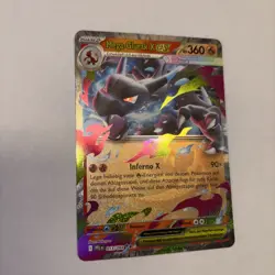 Pokemon Karte Mega Glurak X EX Fatale Flammen Deutsch NM - Image 5