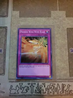 YUGIOH TCG PHOENIX WING WIND BLAST FUEN-EN044 SUPER 1ST EDITION NM - Image 1