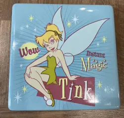 Disney Store Exclusive TINK WOW MAGIC - Tinkerbell Coaster Ceramic Tile - NEW - Image 1