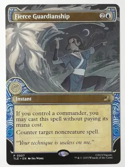 Fierce Guardianship (Showcase #307) - NM - TLE TLA Avatar Eternal 0307 MTG Magic - Image 1