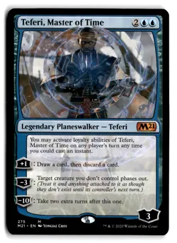 Teferi, Master of Time (275) - NM Near Mint - M21 Core Set 2021 #275 - MTG Magic - Image 1