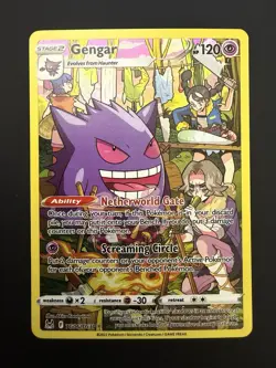 Gengar TG06/TG30 SWSH: Lost Origin Trainer Gallery Full Art NEAR MINT - Image 1
