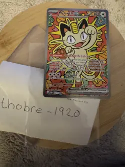 Meowth ex 121/088 Me03: Perfect Order Holo (NO EVRI) - Image 2