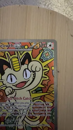 Meowth ex 121/088 Me03: Perfect Order Holo (NO EVRI) - Image 4