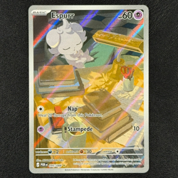Espurr 095/088 - Illustration Rare - Perfect Order - Pokemon TCG Card - NM/M - Image 1