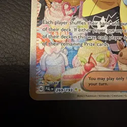 Pokemon TCG Iono Trainer Paldea Evolved Special Illustration Rare Card 269/193 - Image 2