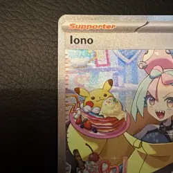 Pokemon TCG Iono Trainer Paldea Evolved Special Illustration Rare Card 269/193 - Image 4