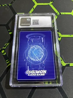 Digimon Card Game Weregarurumon Bt15-026 Alt Art Cgc 10 - Image 2