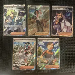 Pokemon Full Art Trainer Lot 5 Cards From Random Sets NM/M - Image 1