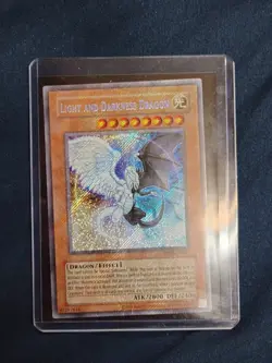 Yugioh Light And Darkness Dragon RP02-EN095 Retro Pack 2 Reprint FOIL BLEED - Image 1