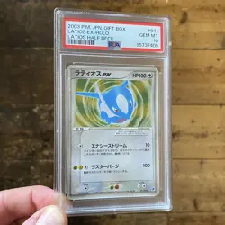 PSA 10 Latios ex 011/018 Holo Rare Gift Box Half Deck Japanese Pokemon Card - Image 1