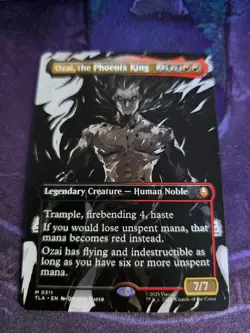 MTG Avatar: The Last Airbender - Ozai, the Phoenix King Borderless TLA 0311-Mint - Image 1