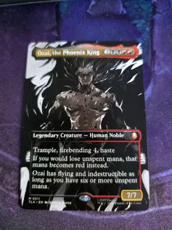 MTG Avatar: The Last Airbender - Ozai, the Phoenix King Borderless TLA 0311-Mint - Image 3