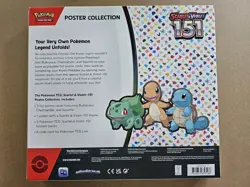 Pokemon 151 Poster Collection Scarlet & Violet 3 Packs 820650853166 - Image 2