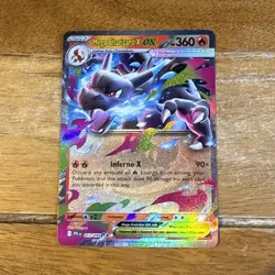 Pokemon TCG Mega Charizard X EX 013/094 Phantasmal Flames Double Rare NM - Image 1