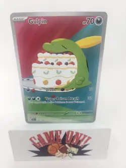 Gulpin 154/142 Stellar Crown Full Art Pokemon TCG BUF - Image 1