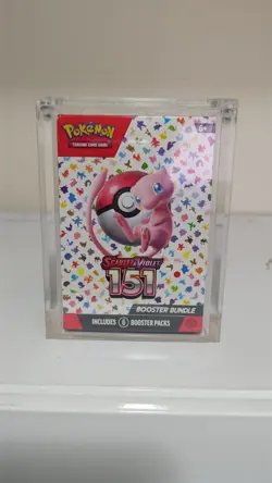 Pokemon TCG Scarlet and Violet 151 Booster Bundle box + acrylic box 820650853210 - Image 1