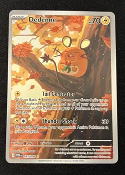 Pokemon TCG Mega Evolution Perfect Order Dedenne IR Illustration Rare 093/088 - Image 1