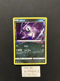 Pokemon Crown Zenith - Absol - 076/159 - Holo Rare - M/NM - Image 1