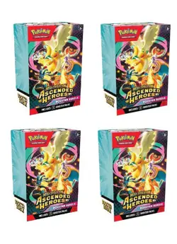 Pokemon TCG Mega Evolutions Ascended Heroes Booster Bundle X4 - Presale/Preorder - Image 1
