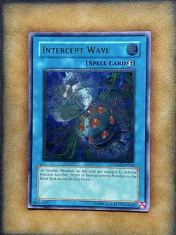 Yugioh Intercept Wave TSHD-EN050 Ultimate Rare LP - Image 1