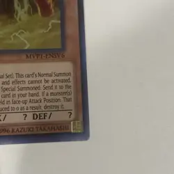 Yugioh Slifer the Sky Dragon Mvp1 Misprint Foil Line In Anubis - Image 2