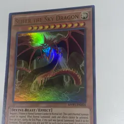 Yugioh Slifer the Sky Dragon Mvp1 Misprint Foil Line In Anubis - Image 4