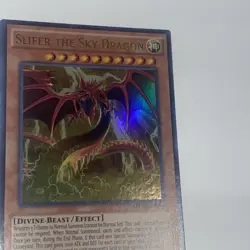 Yugioh Slifer the Sky Dragon Mvp1 Misprint Foil Line In Anubis - Image 5