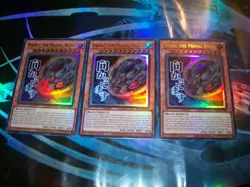 3x Nibiru, the Primal Being 1st Edition Ultra Rare RA05-EN094 Yu-Gi-Oh! - Image 1