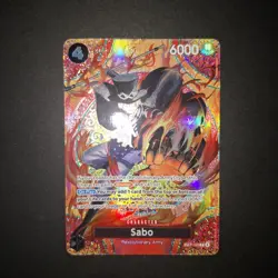 One piece card game - Sabo SPECIAL P-105 SP Adventure on Kami's Island NM - Image 3