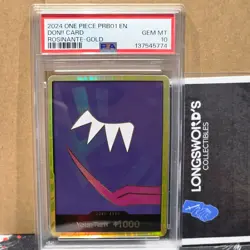 ROSINANTE GOLD DON!! EN - PRB01 Premium Booster -The Best- PSA 10 - One Piece - Image 2