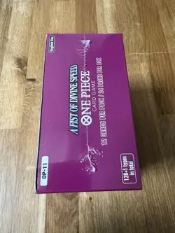 One Piece TCG OP-11 – A Fist of Divine Speed Booster Box (Brand New & Sealed) - Image 3