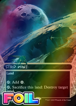 x1 Strip Mine EOS Edge of Eternities Stellar Sights MTG 40 M/NM 1x - Image 1