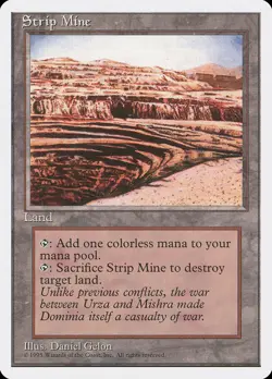 Strip Mine - Fourth Edition - MTG - Image 1