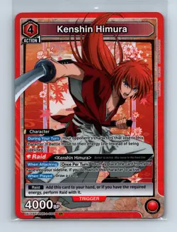 Union Arena: Rurouni Kenshin - Kenshin Himura (SR) Foil - UE11BT/RNK-1-090 - Image 1