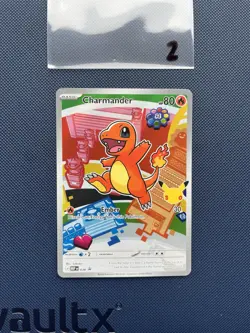 Pokemon TCG First Partner Illustration Collection Series | Charmander x1 Card - Image 1