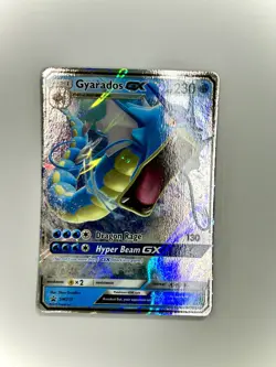 Pokemon TCG Gyarados GX SM212 - English Sun & Moon Black Star Promo Raw Card - Image 1