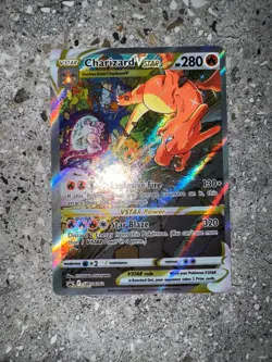 Pokemon TCG Cards Charizard VSTAR SWSH262 Alternate Art Black Star Promo NM - Image 3