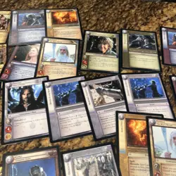 Lord of the Rings TCG CCG Two Towers 2003 Decipher 270 Card Lot Unplayed Lot - Image 4