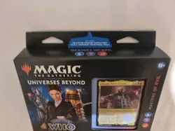 DOCTOR WHO MAGIC THE GATHERING MASTERS OF EVIL COMMENDER DECK TRADING CARD - Image 2