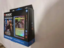 DOCTOR WHO MAGIC THE GATHERING MASTERS OF EVIL COMMENDER DECK TRADING CARD - Image 3